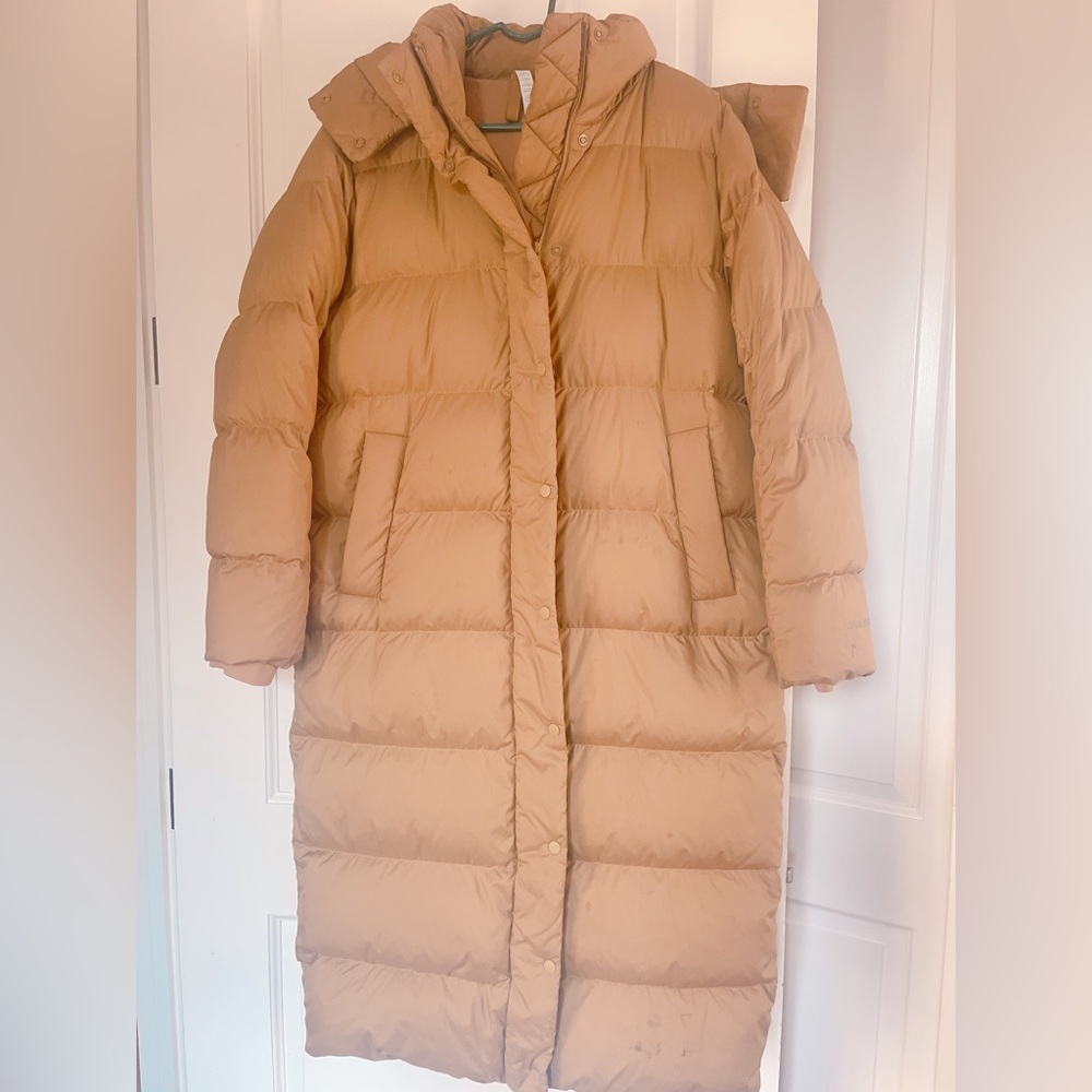 Lululemon Wunder puff long jacket